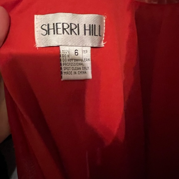 Red Homecoming Dress (Sherri Hill) - Picture 7 of 7